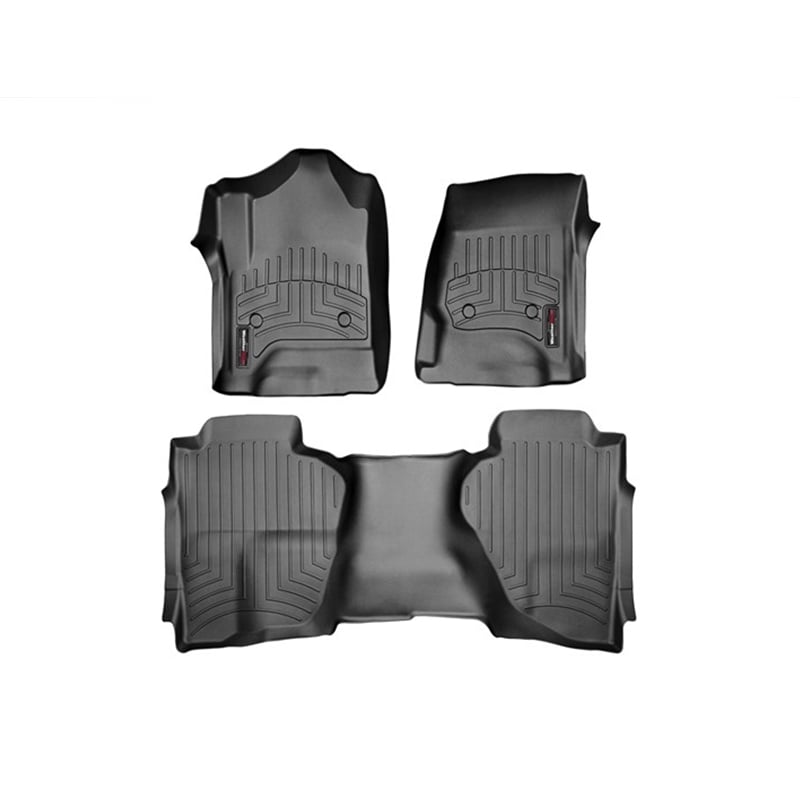 WeatherTech DigitalFit Floor Liner Set 2 Pc Front for 15-16 Chevy Silverado and GMC Sierra Extended Cab