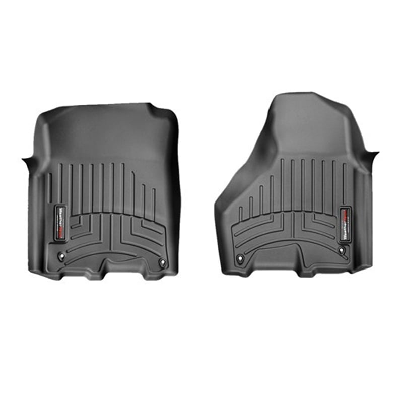 WeatherTech DigitalFit Front Floor Liner for 12-18 Dodge Ram Crew and Mega Cab 2 Piece