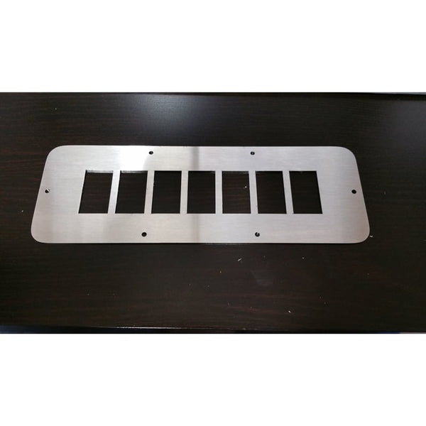 Longhorn Fab Shop Center Console Switch Panel (7 Rocker Switch Cut