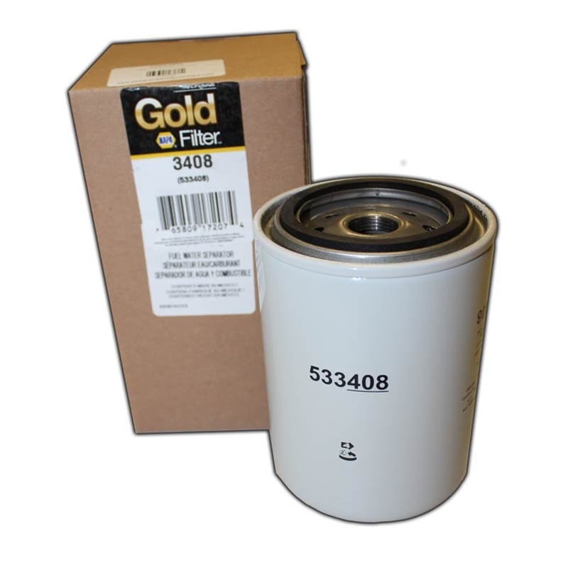 NAPA Gold 12 Micron Spin On Fuel Filter and Water Separator