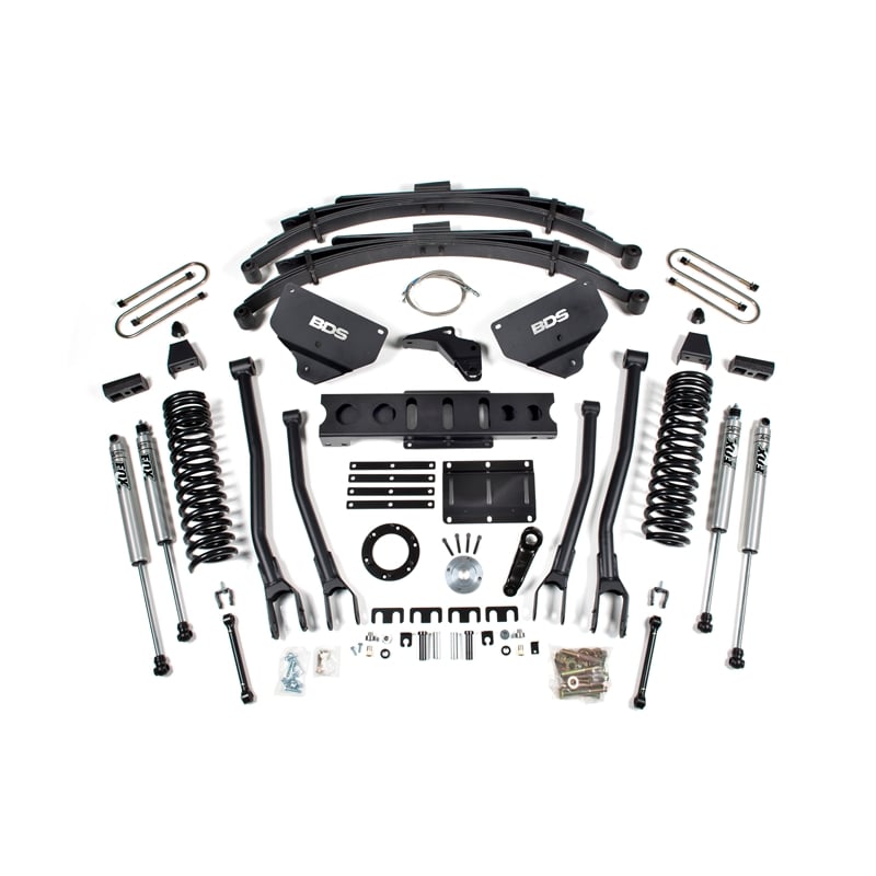 BDS Suspension 8" 4 Link Lift Kit 13 18 Dodge 3500 6.7L Cummins