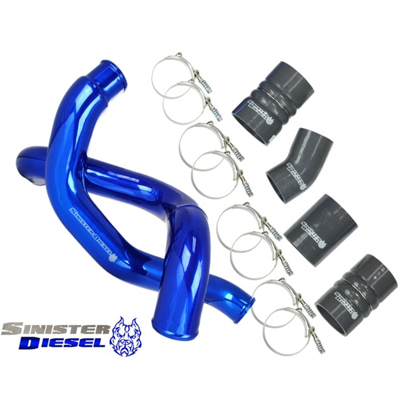 Sinister Diesel Charge Pipe Kit 03 07 6.0L Ford Powerstroke