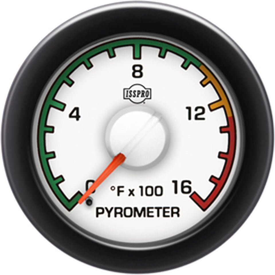 Isspro EV2 Electronic Pyrometer Gauge And Thermocouple R14000-Style
