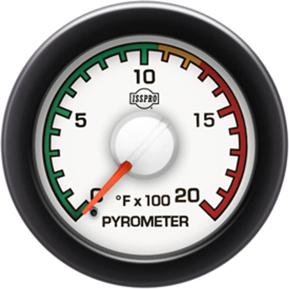 Isspro EV2 Electronic Pyrometer Gauge And Thermocouple R14000-Style