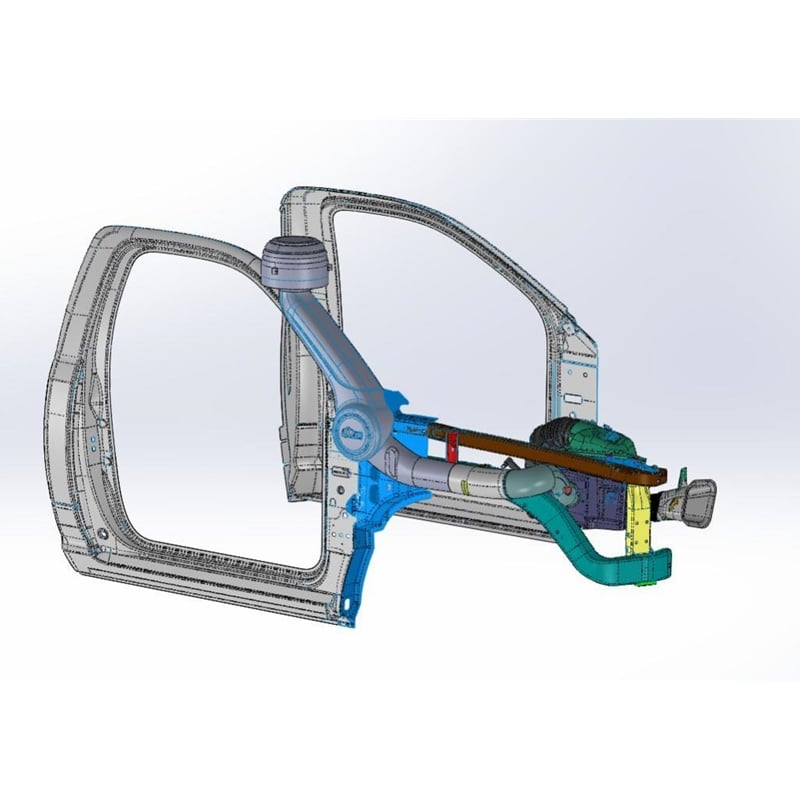 AEV Raised Ram Air Style Intake System for 14-18 Ram 3.0L EcoDiesel for 09-18 Ram 5.7L and 6.4L Hemi