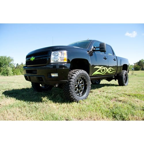 Zone Offroad 5" Torsion Bar Drop Lift Kit for 11-19 GM 2500HD and 3500