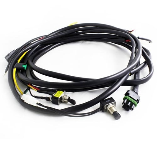 Baja Designs XL and OnX6 Hi-Power Wire Harness with Mode - 2 Lights Max 325 Watts