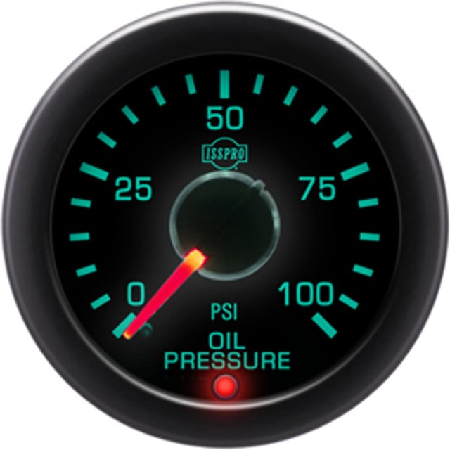 Isspro EV2 Electronic Oil Pressure Gauge And Sensor 0-100psi R14000-Style