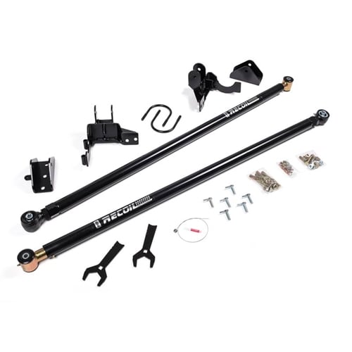 BDS Suspension Recoil Traction Bars for 11-19 GM 2500HD and 3500 4WD