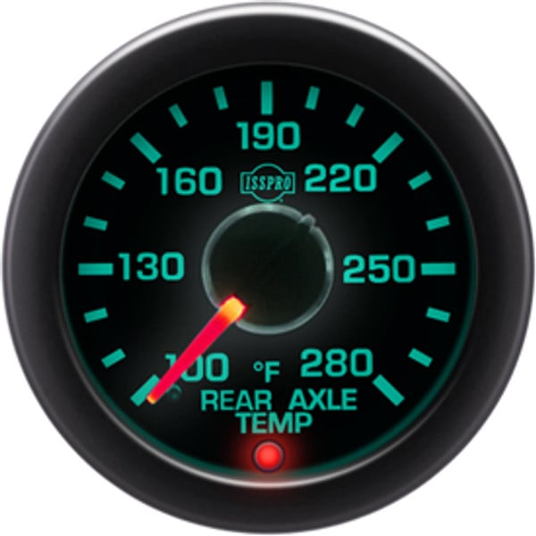 Isspro EV2 Electronic Rear Axle Temperature Gauge And Sensor 100-280°F R14000-Style