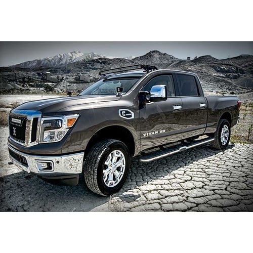 ZROADZ Z367581 Hood Hinges LED Light Pod Mounts 16-19 Nissan Titan