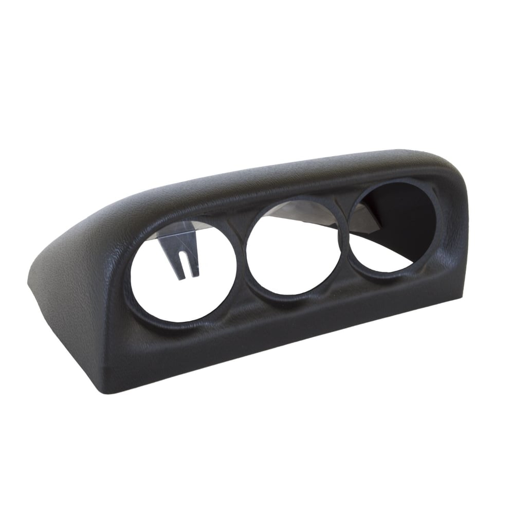 Auto Meter 3 Gauge Dash Top Mount Black for 98-02 Dodge 5.9L Cummins 15002