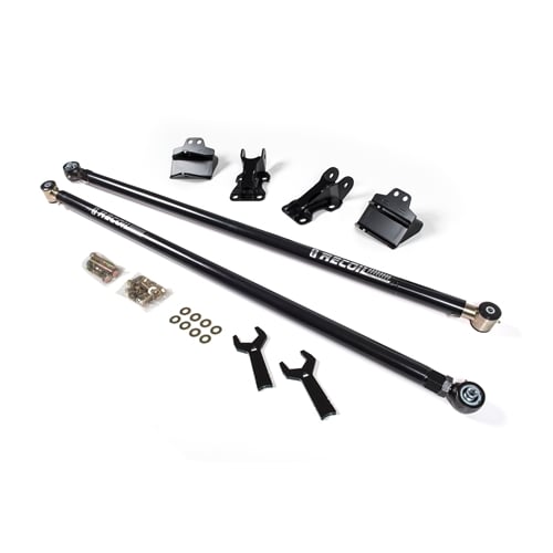 BDS Suspension Recoil Traction Bars for 01-10 GM 2500HD and 3500 Short Bed