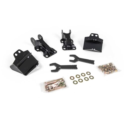 BDS Suspension Recoil Traction Bars for 01-10 GM 2500HD and 3500 Short Bed