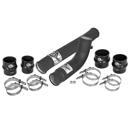 AFE 46-20084-B Bladerunner 2.75" Intercooler Hot and 3.5" Cold Side Tubes for 10-12 Ram 6.7L Cummins
