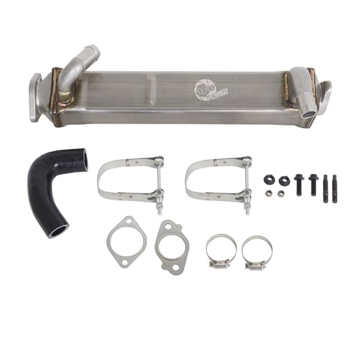 AFE BladeRunner Horizontal EGR Cooler for 08-10 Ford 6.4L Powerstroke