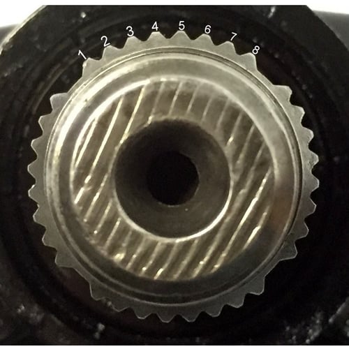 Red-Head Steering Gear Box for 97-00 Ford F-250 and F-350 with 32 Spline Sector