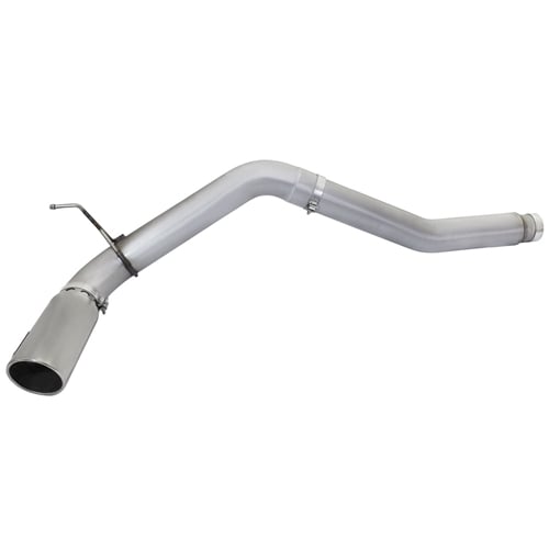 AFE ATLAS 5" Aluminized Exhaust w and Polished Tip for 16-19 Nissan Titan XD 5.0L Cummins
