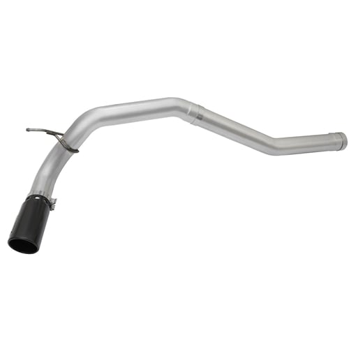 AFE ATLAS 4" Aluminized Exhaust w and Black Tip for 16-19 Nissan Titan XD 5.0L Cummins
