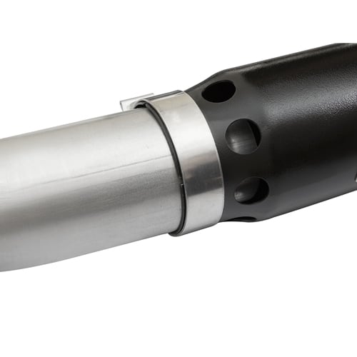 AFE ATLAS 4" Aluminized Exhaust w and Black Tip for 16-19 Nissan Titan XD 5.0L Cummins