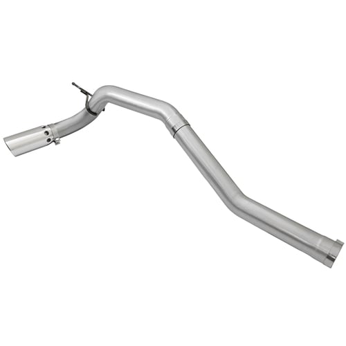 AFE Large Bore HD 4" Stainless Exhaust w and Polished Tip for 16-19 Nissan Titan XD 5.0L Cummins