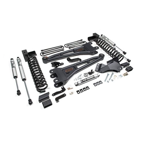 BDS Suspension 4" Lift Kit w/ Radius Arm 17 19 Ford 6.7L Powerstroke 4WD