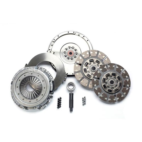 South Bend Organic Street Dual Disc Clutch Kit for 08-10 6.4L Ford Powerstroke 6 Speed