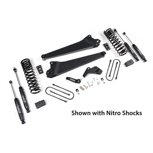 Zone Offroad 4.5" Radius Arm Suspension System 13 18 Ram 3500 6.7L Cummins