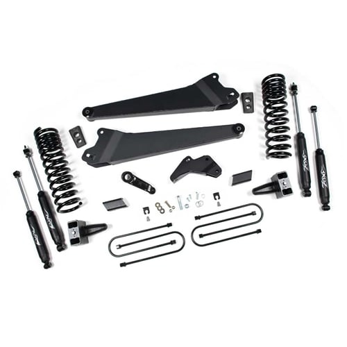 Zone Offroad D57 6.5" Radius Arm Suspension System for 13-18 Ram 3500 6.7L Cummins