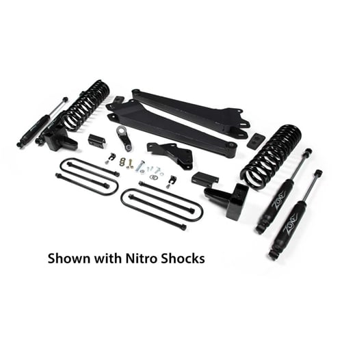 Zone Offroad D57 6.5" Radius Arm Suspension System for 13-18 Ram 3500 6.7L Cummins