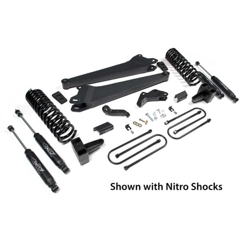 Zone Offroad D57 6.5" Radius Arm Suspension System for 13-18 Ram 3500 6.7L Cummins