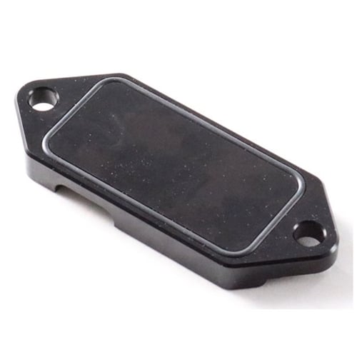 Merchant Automotive 10089 Billet Coolant Block Off Plate for 01-16 6.6L GM Duramax