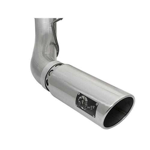 AFE Large Bore-HD 4" Stainless Dual Exhaust for 17-25 Ford 6.7L Powerstroke