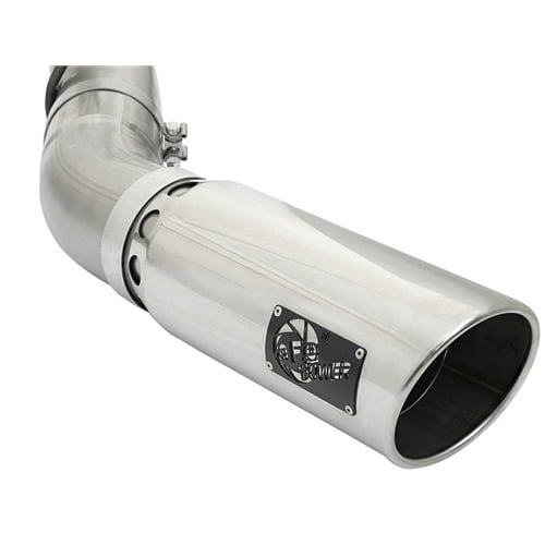 AFE ATLAS 5" Aluminized Exhaust for 17-19 GM 6.6L Duramax L5P