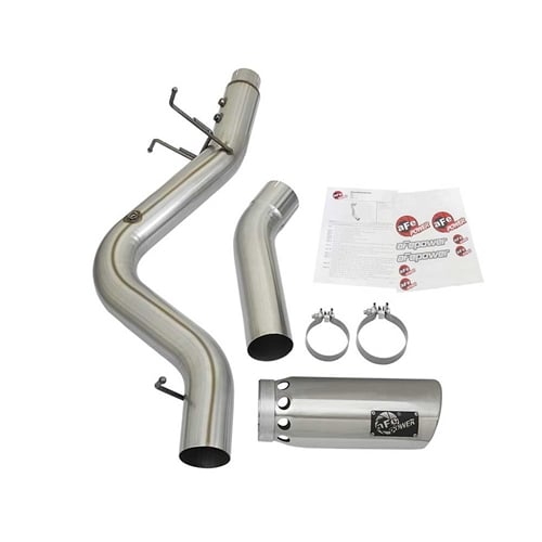 AFE ATLAS 5" Aluminized Exhaust for 17-19 GM 6.6L Duramax L5P