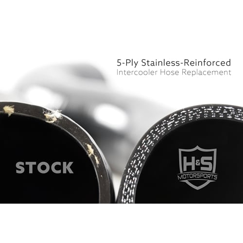 H&amp;S Motorsports Intercooler Pipe Upgrade Kit for 17-25 Ford 6.7L Powerstroke