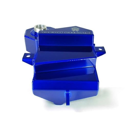 Sinister Diesel Blue Degas Bottle for 03-07 6.0L Ford Powerstroke
