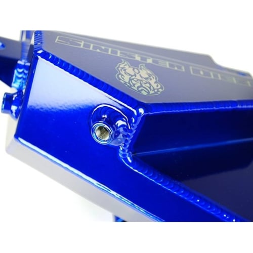 Sinister Diesel Blue Degas Bottle for 03-07 6.0L Ford Powerstroke