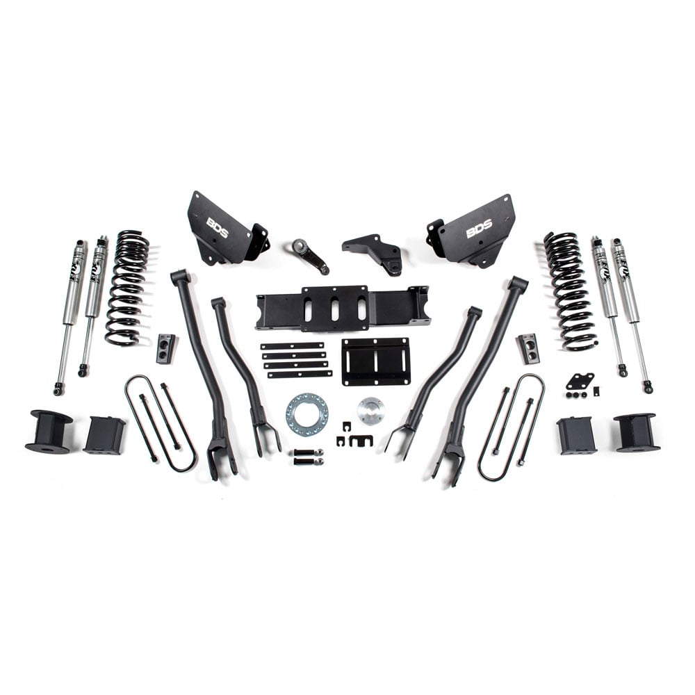 BDS Suspension 6" Lift Kit for 14-18 Ram 6.7L Cummins 3500 w and Factory Air