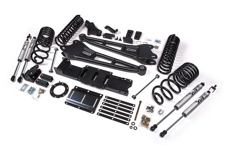 BDS Suspension 4" Radius Arm Suspension System 19 24 Ram 6.7L Cummins 2500