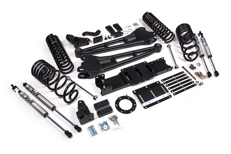 BDS Suspension 4" Radius Arm Suspension System 19 24 Ram 6.7L Cummins 2500