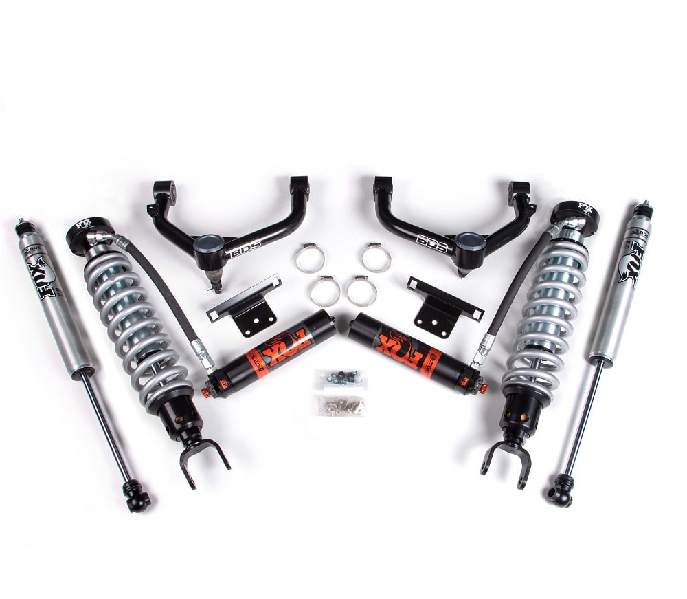BDS Suspension 2" Coilover Leveling Kit Fox 2.5 DSC Shocks for 13-18 Ram 1500 Without Air Ride