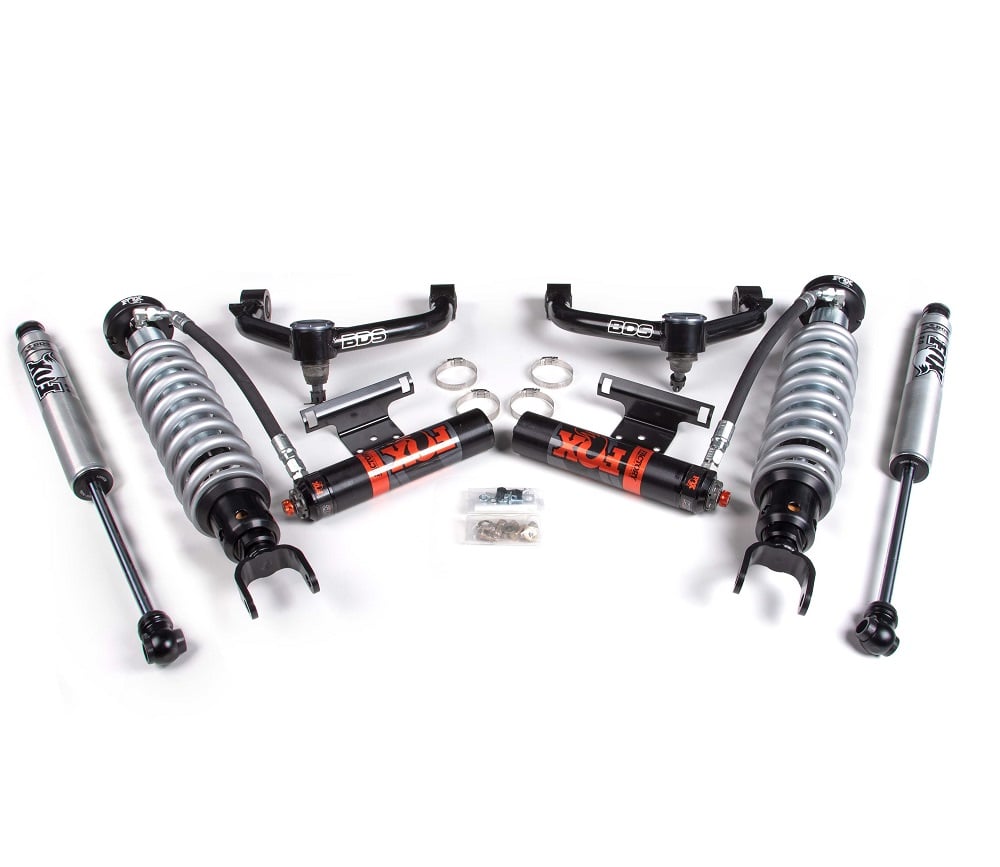 BDS Suspension 2" Coilover Leveling Kit Fox 2.5 DSC Shocks for 13-18 Ram 1500 Without Air Ride
