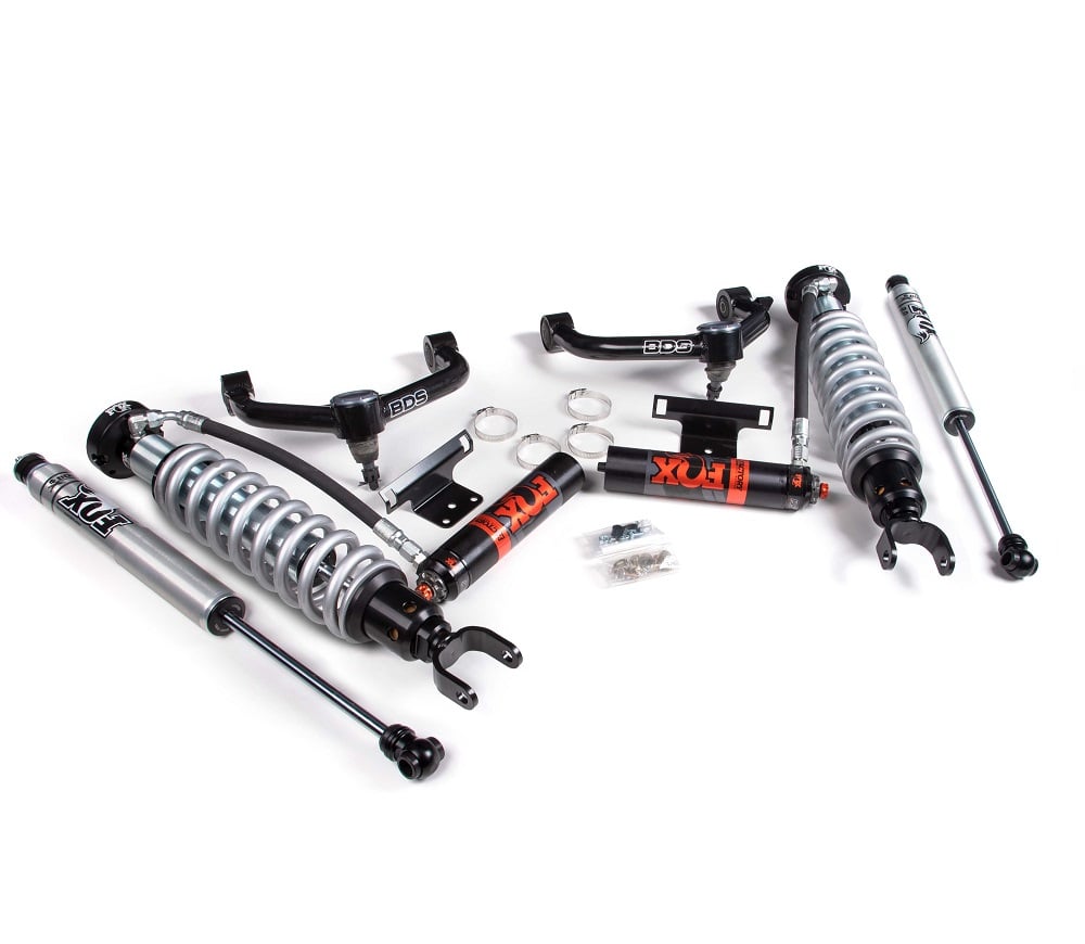 BDS Suspension 2" Coilover Leveling Kit Fox 2.5 DSC Shocks for 13-18 Ram 1500 Without Air Ride