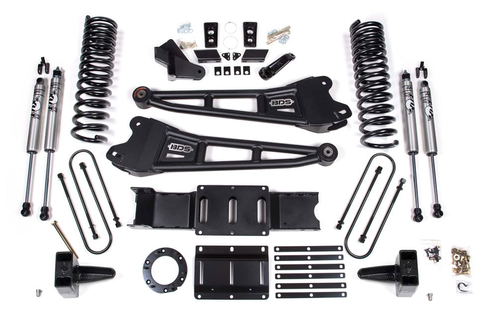 BDS Suspension 6" Radius Arm Lift Kit for 19-24 Ram 6.7L Cummins 3500