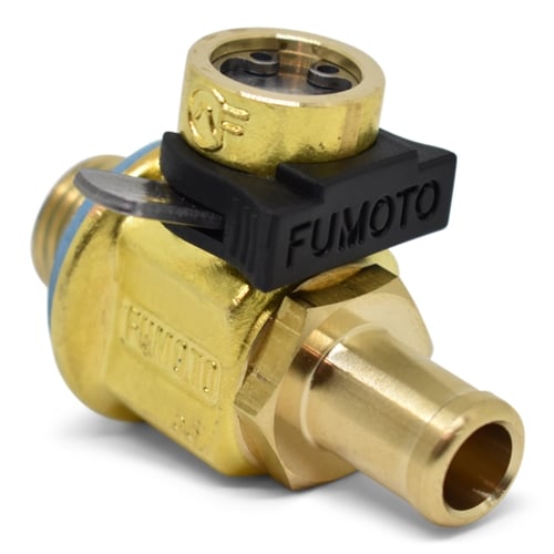 Fumoto Easy Engine Oil Drain Valve with Hose Nipple for 11-22 Ford Powerstroke and for 01-16 GM Duramax