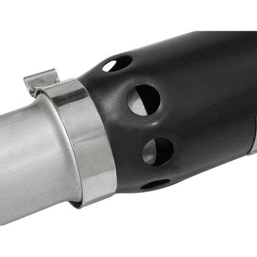 AFE Large Bore-HD 3.5" Stainless Exhaust with Black Tip for 16-22 GM 2.8L Colorado