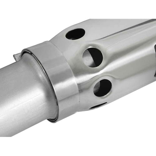 AFE Large Bore-HD 3.5" Stainless Exhaust with Polished Tip for 16-22 GM 2.8L Colorado