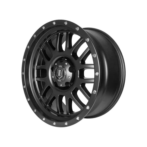 ICON Alloys 20" ALPHA Satin Black Wheel 8x6.5 Bolt Pattern