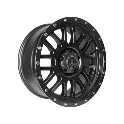 ICON Alloys 20" ALPHA Satin Black Wheel 8x6.5 Bolt Pattern